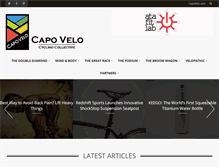 Tablet Screenshot of capovelo.com